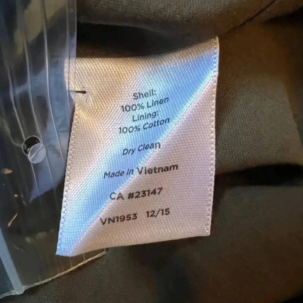 Brand New Talbots A-line skirt.  22WPetite.  Olive Green color - Picture 3 of 3